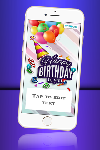Birthday Cards – Make Special Party Invitation Or Happy Bday Gift e.Card.s With Best Wish.es screenshot 2