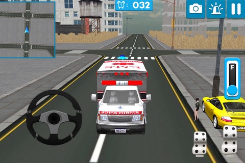 Ambulance Driver 3d Simulator Games screenshot 2