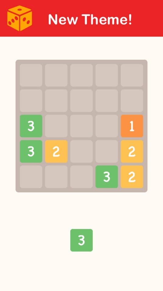 Merged Cube Swap and Switch Color Stack Dice with 10101010 Grid