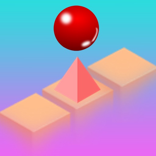 Red Ball Roll Bounce - Don’t Touch The Spikes No Ads Free iOS App