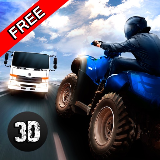 City Traffic Rider 3D: ATV Racing Icon
