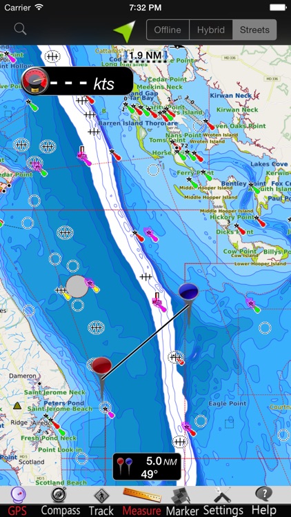 Maryland GPS Nautical charts screenshot-3