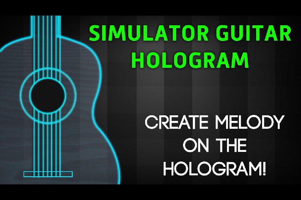 Simulator Guitar Hologram screenshot 3