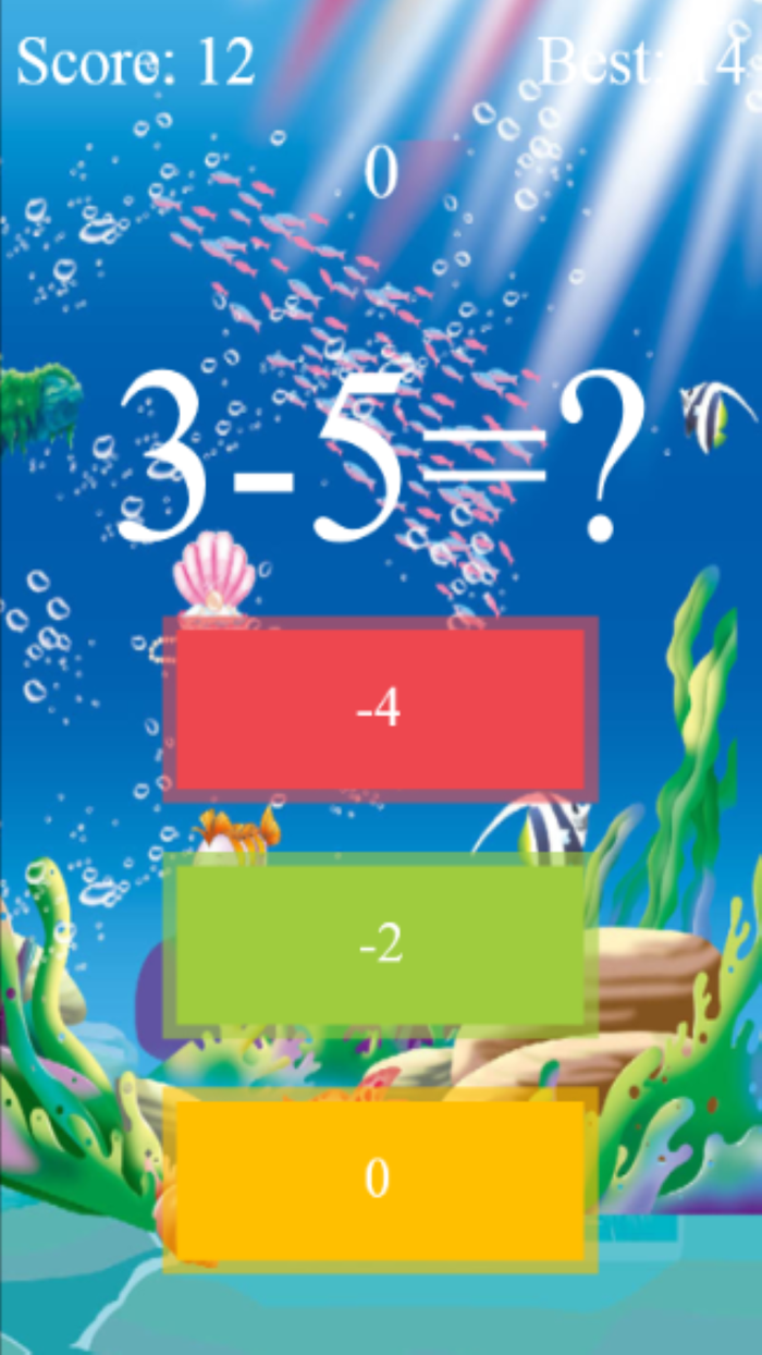 Crazy Math Game On Time