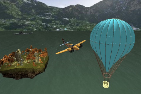 Perfect airplane flight simulation 3d Free screenshot 2