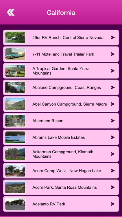 USA Campgrounds and RV Parks