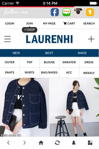 로렌하이 LAURENHI – 여성 의류 패션 쇼핑몰 screenshot 2