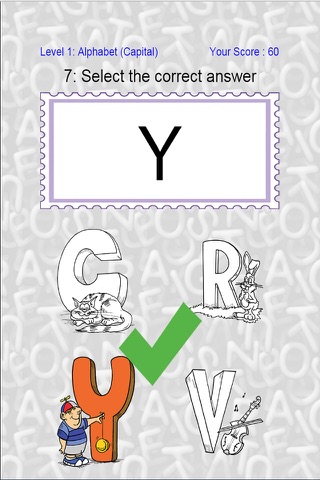ABC flashcards for Kindergarteners - Recognizing alphabets screenshot 4