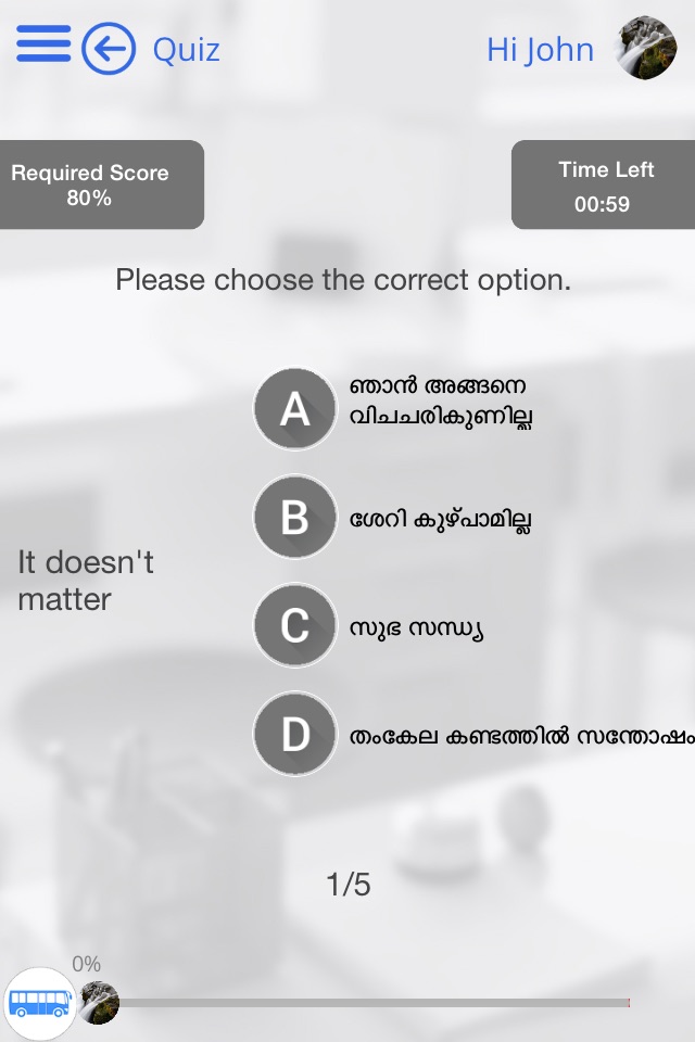 Learn Malayalam via Videos by GoLearningBus screenshot 3