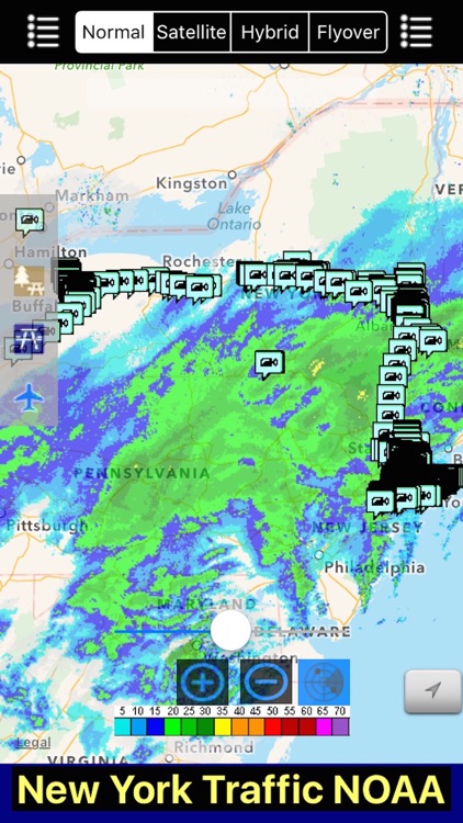 New York/NYC NOAA Radar with Traffic Cameras 3D Pro