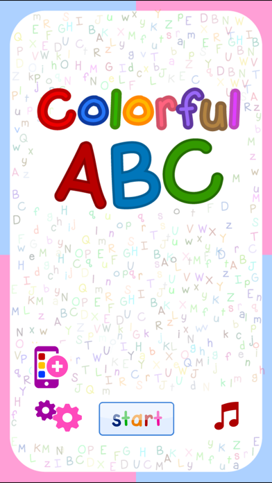 How to cancel & delete Colorful ABC (Nursery English Alphabets Flashcards for Kids | Montessori Education) from iphone & ipad 1