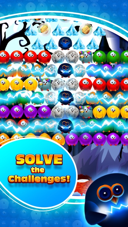 Bubble Birds 3 - Match 3 Puzzle Shooter Game screenshot-1