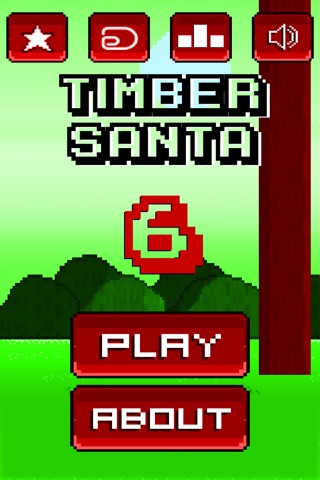 Timber Santa Free screenshot 2