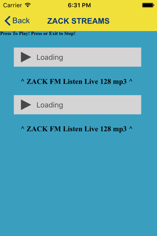 Zack FM screenshot 3