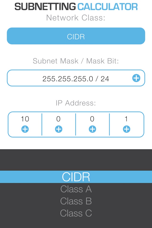 Subnetting Calculator screenshot 4