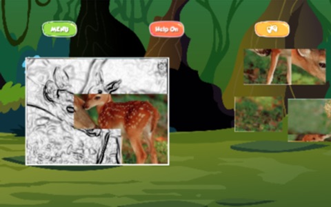 Wild Animals Jigsaw Puzzles for Kids screenshot 2