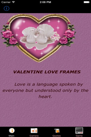 Happy Valentine's Day Love Photo Frames & Greeting Cards screenshot 2