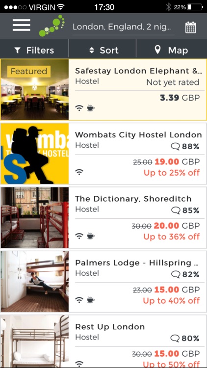 hostelbookers - Hostels and Hotels