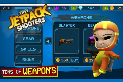Tiny Jetpack Shooters : Online screenshot 4
