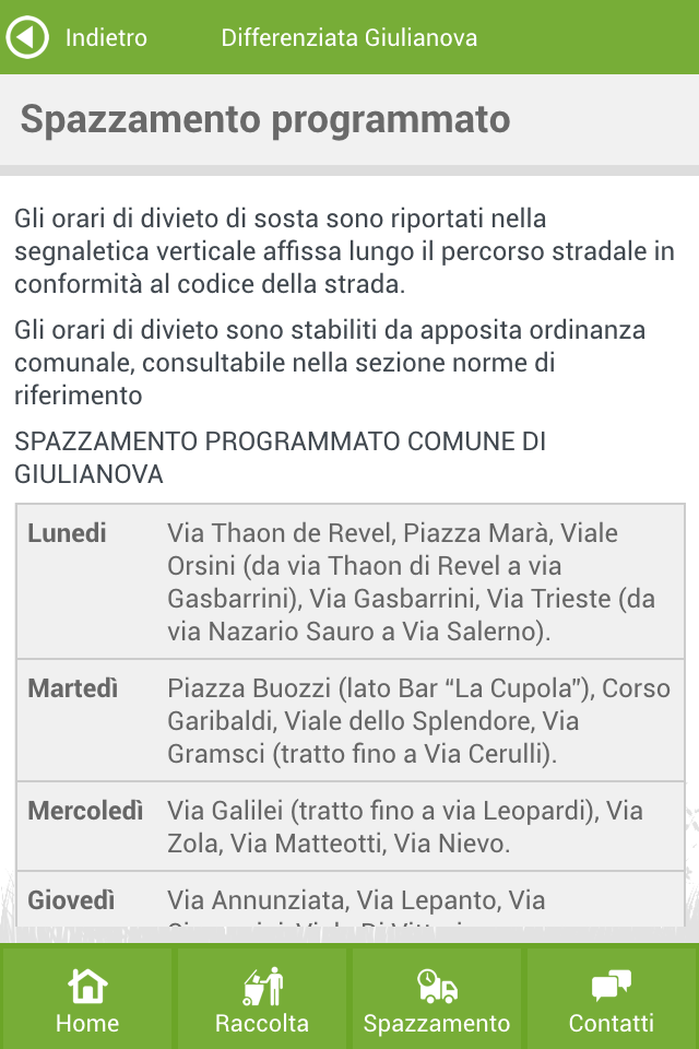 Differenziata Giulianova