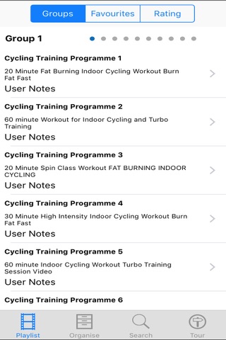 Cycling Training Programme screenshot 2