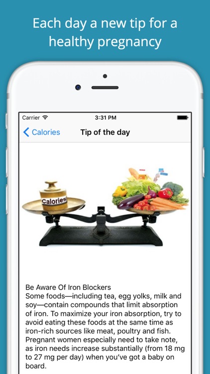 Healthy Nutrition Pregnancy Pro screenshot-3