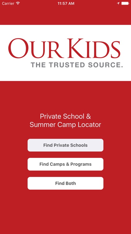 Our Kids: Find Schools & Camps