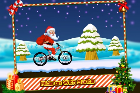Santa Bike Rider screenshot 2