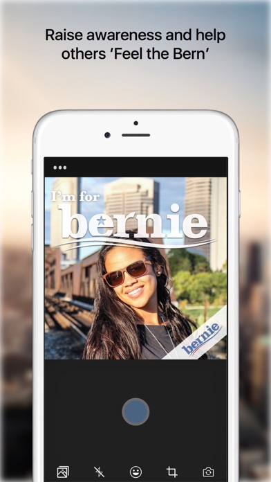 How to cancel & delete Berning Up - Show your Support for Bernie from iphone & ipad 3