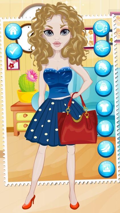 Dress Up Games For Girls & Kids Free - Fun Beauty Salon With Fashion Spa Makeover Make Up 2 screenshot-3