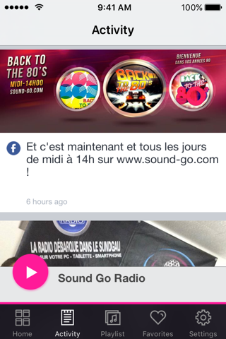 Скриншот из Sound Go Radio