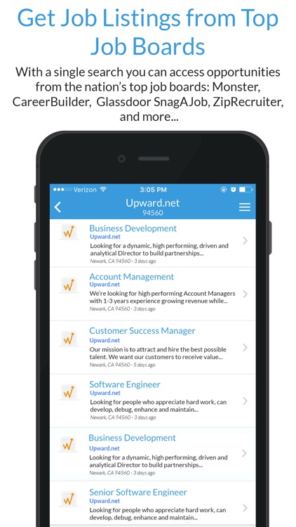 Upward.net Job Search - Find a Job. Move Upward.