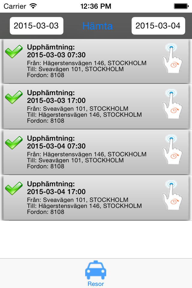 Mine Reiser Taxi Rogaland