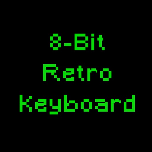 8-Bit Retro Keyboard Icon