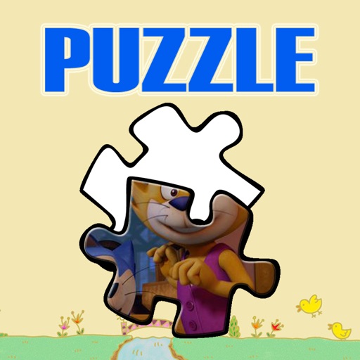 Top Cartoon Cat Jigsaw Puzzle Begins Game iOS App