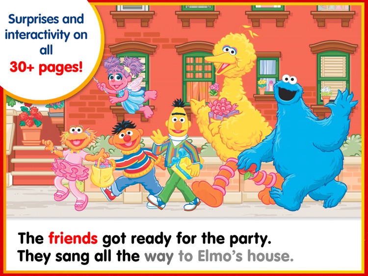 Elmo’s Big Birthday Bash! – A Sesame Street Step Into Reading App