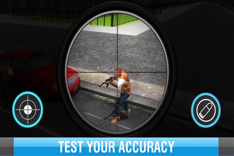 Traffic Hunter Sniper: City road killer shooting in racing games screenshot 3