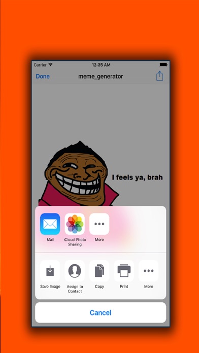 How to cancel & delete Memeee- Easy Personal Meme Maker & Meme Generator from iphone & ipad 4