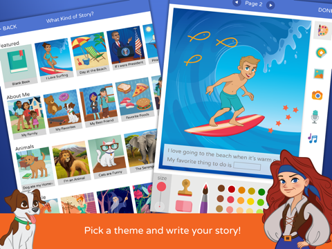Scribble Press - Creative Book Maker for Kids screenshot 2