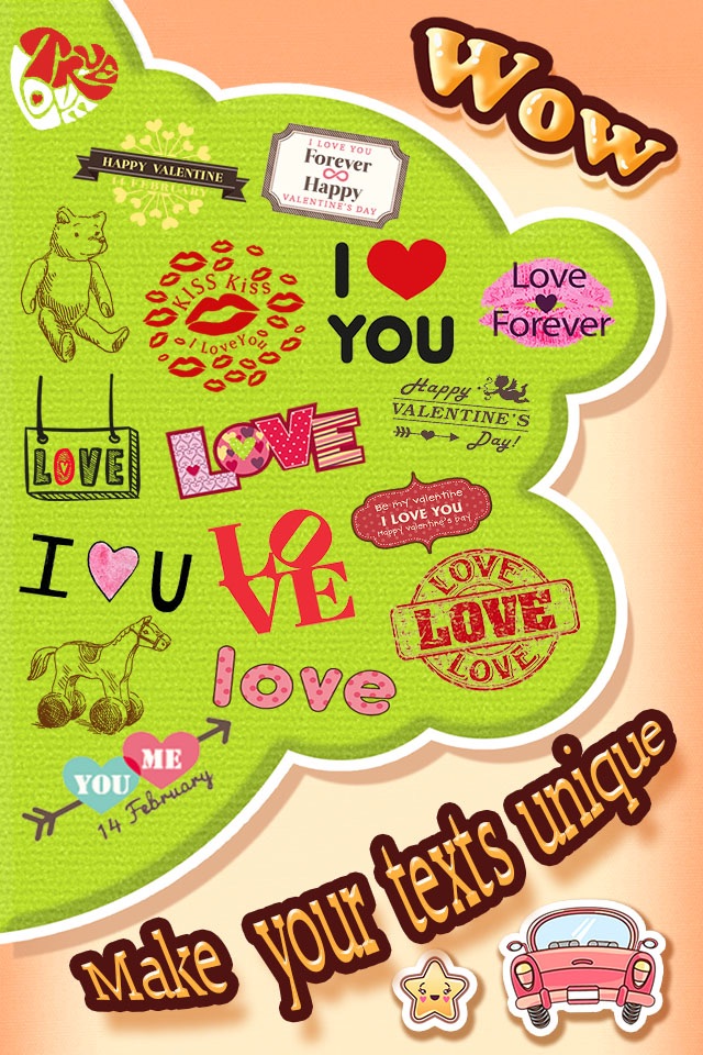 Love Emoji Stickers for Adult Messages & Email on Valentine's Day screenshot 2