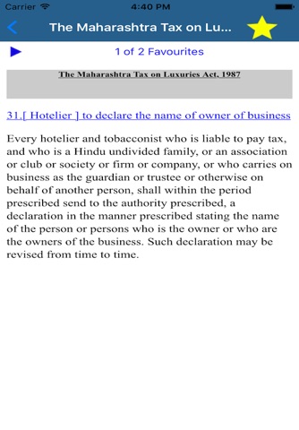 The Maharashtra Tax on Luxuries Act 1987 screenshot 4