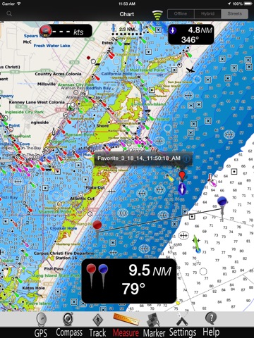 Gulf of Mexico GPS Charts Pro screenshot 3