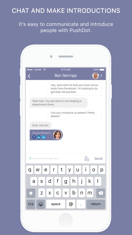 Pushdot - Networking made simple.