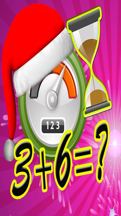 Santa Quick Math time for kids games