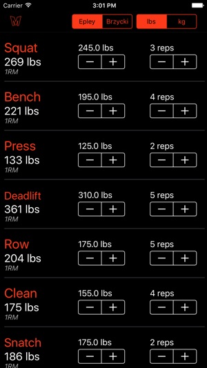 MAX: One Rep Max Calculator(圖1)-速報App