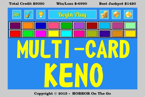 Multi Card Keno screenshot 4