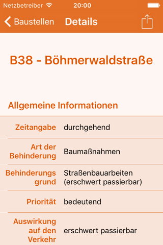 Baustellen Österreich - Der Baustellenführer für Österreich screenshot 4