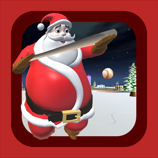 Santa Baseball Icon