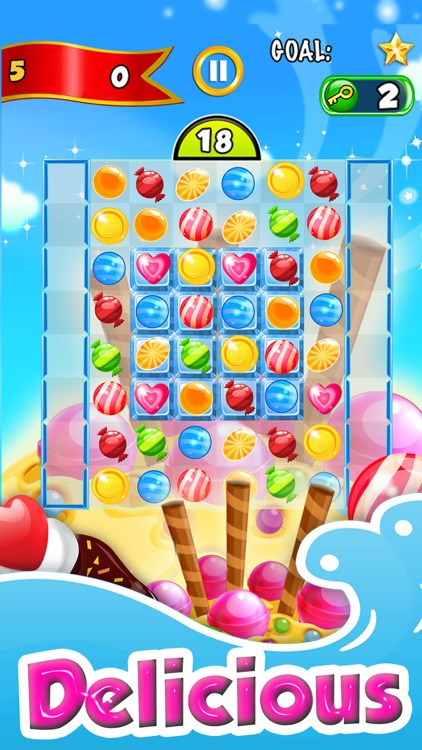 A Candy Star - sweetest mania and match-3 angry juice heroes swap free