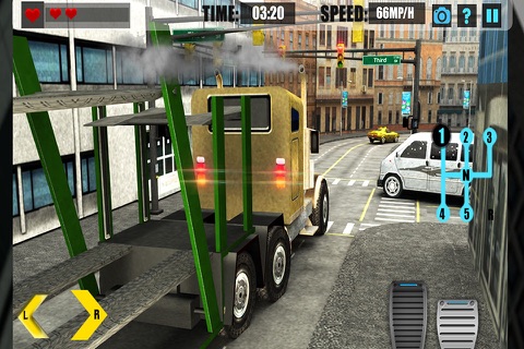 Manual Shift American Truck Driving Simulator 2016 screenshot 2